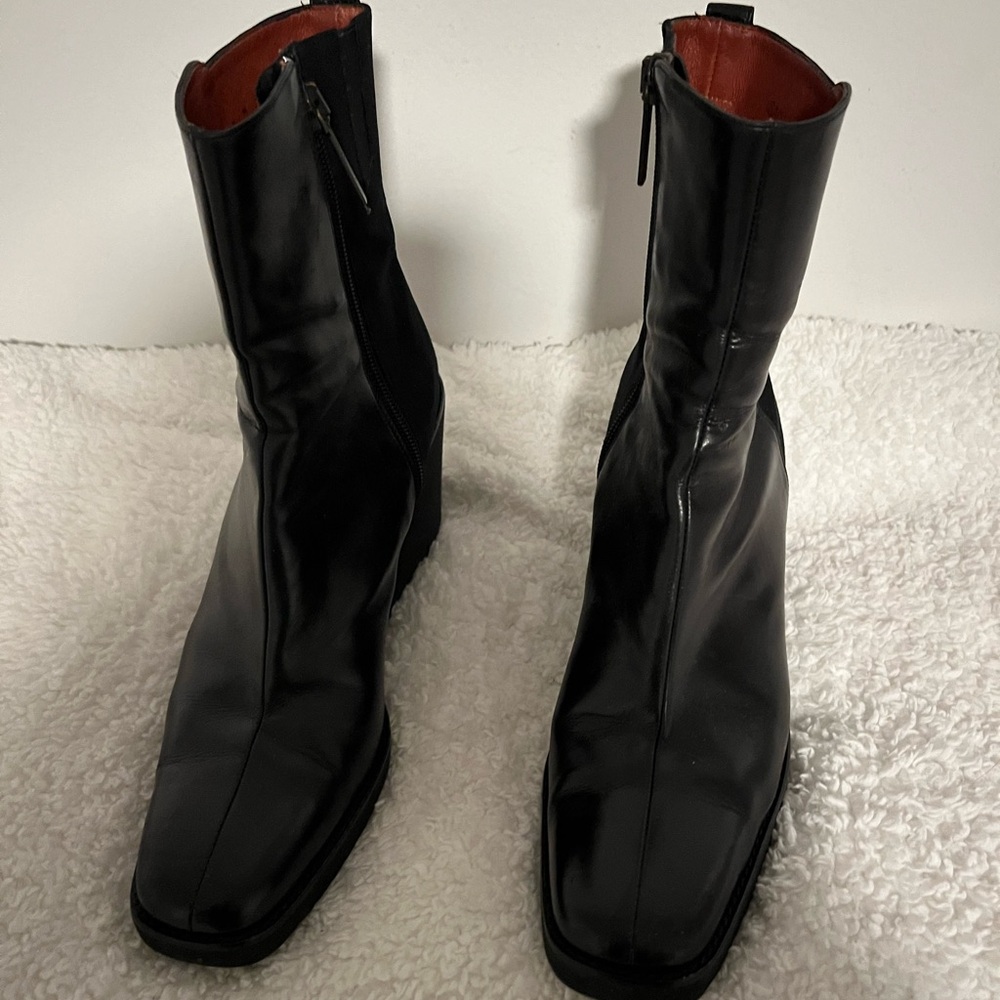 Donald J. Pliner Italian Wedge Boot, Sz 8. The RealReal. $55. OBO.